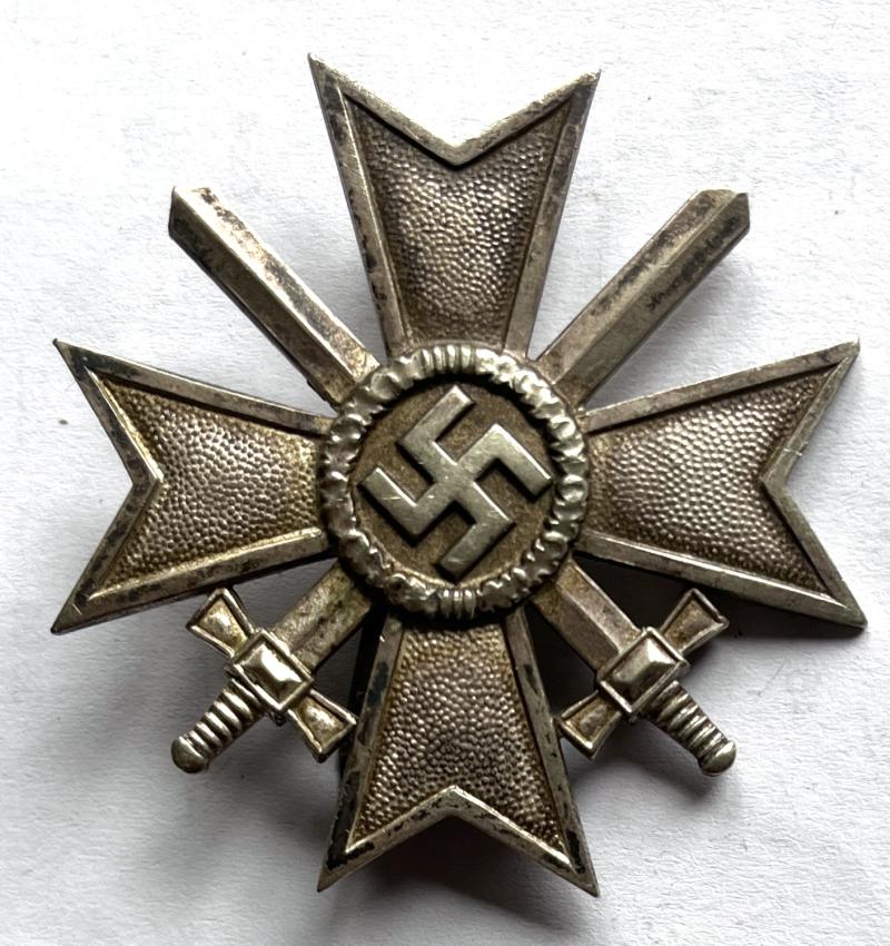 GERMAN WW2 - WAR MERIT CROSS 1ST CLASS - JULIUS BAUER