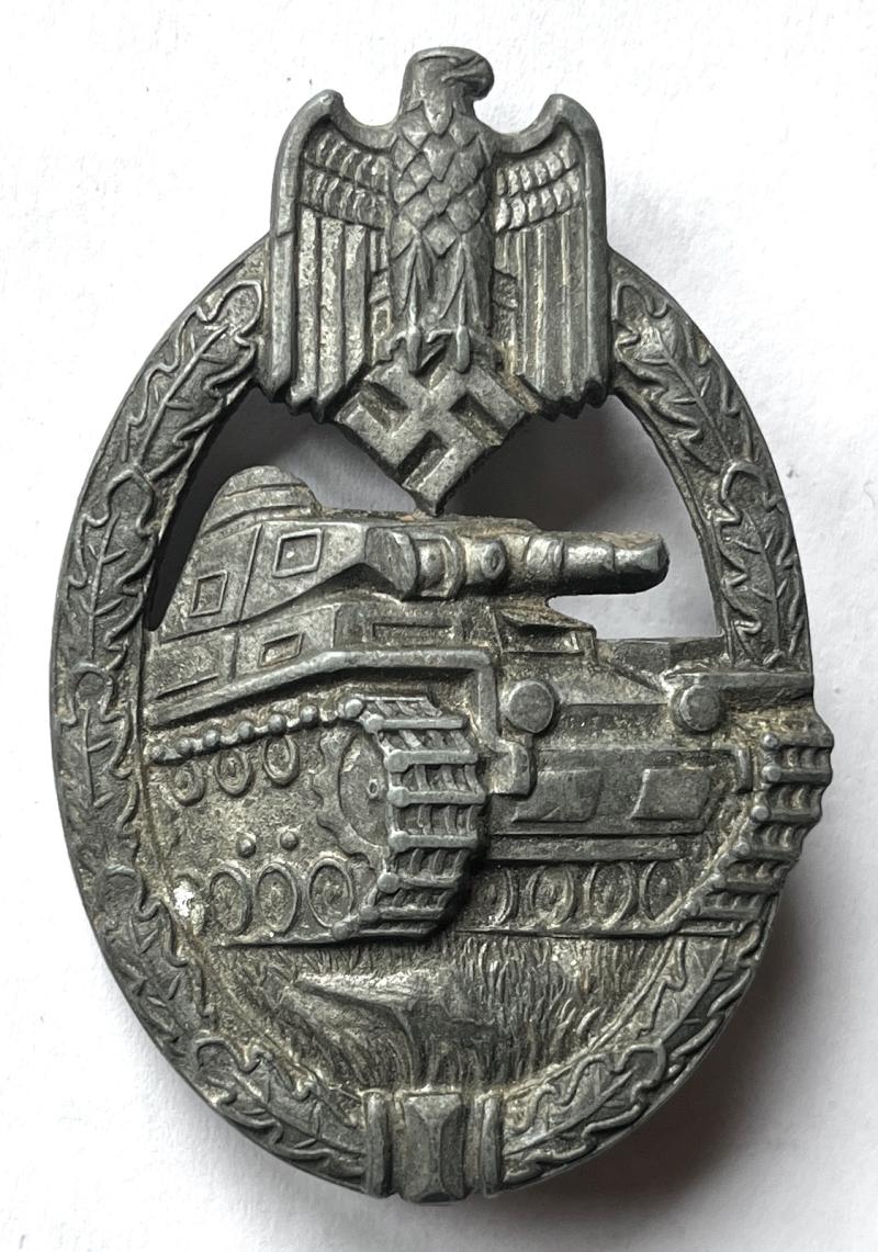 WW2 GERMAN - TANK ASSAULT BADGE - KARL WURSTER