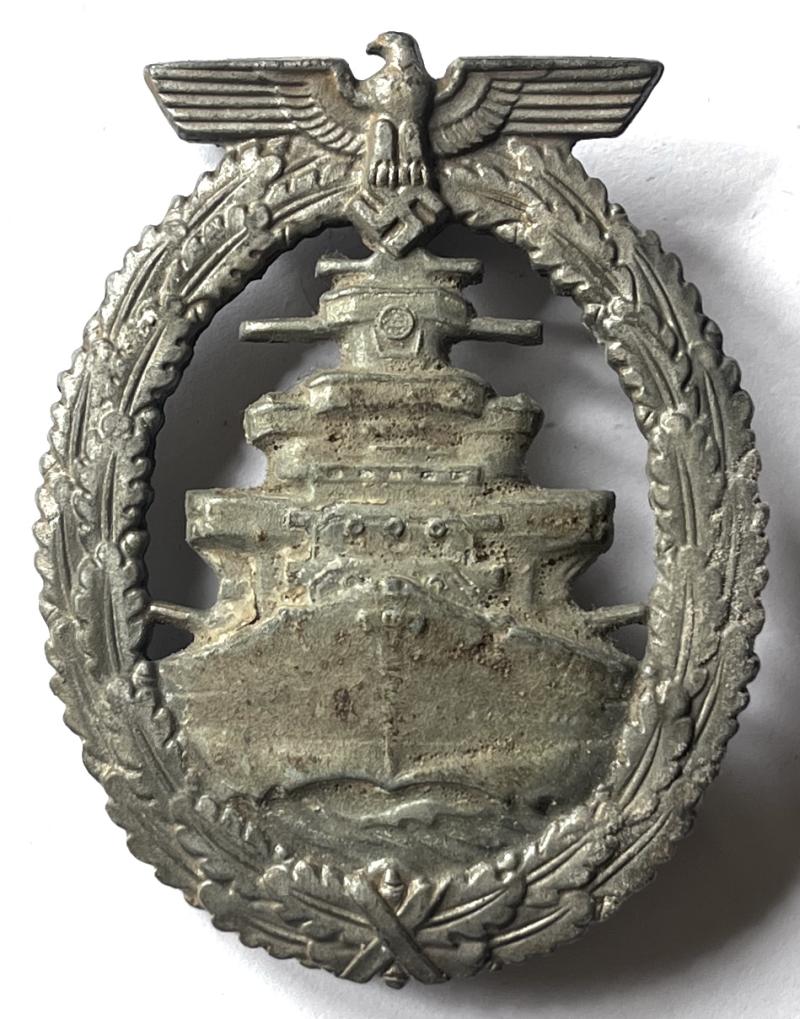 WW2 GERMAN - KREIGSMARINE - HIGH SEAS FLEET BADGE