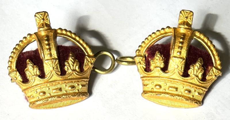 MAJORS RANK KINGS CROWN BADGE PAIR