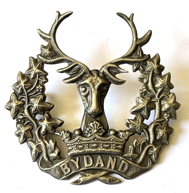 WW1 GORDON HLDRS. CAP BADGE