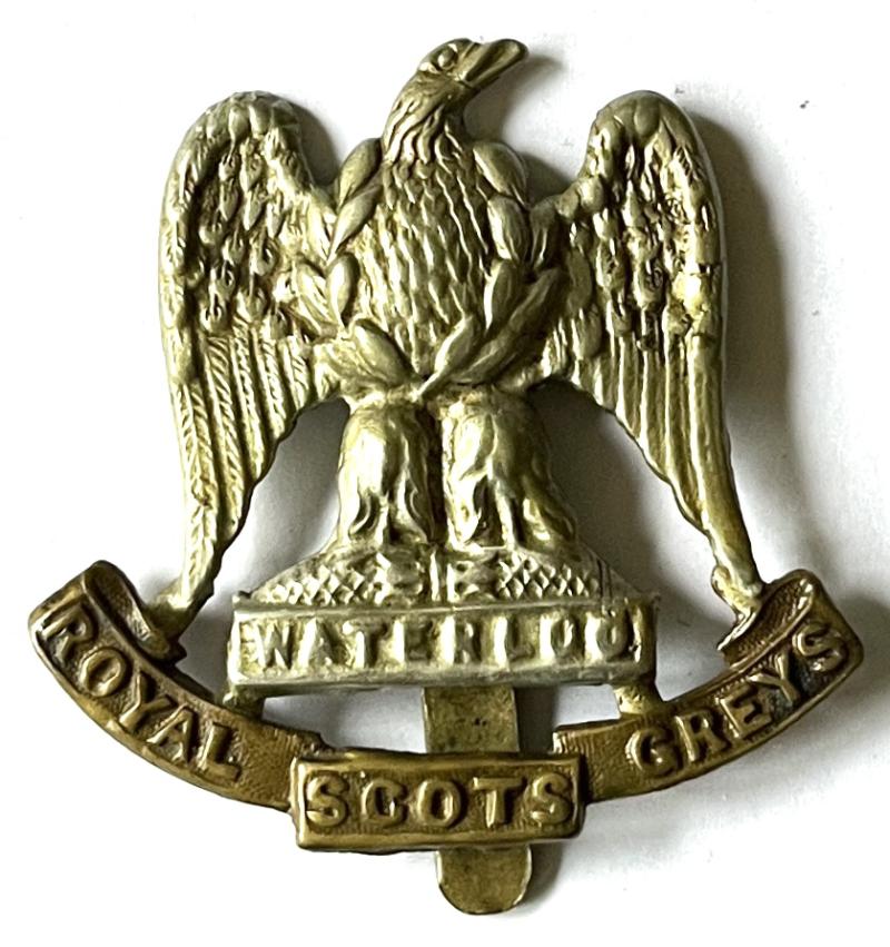 WW1 - SCOTS GREYS CAP BADGE