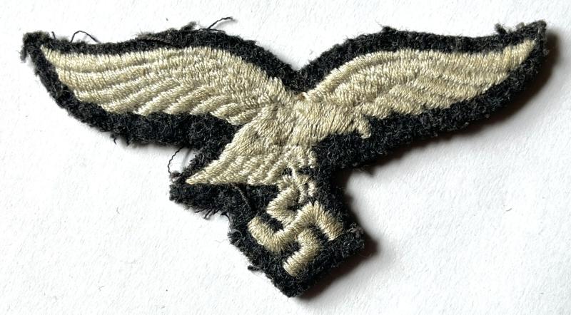 WW2 GERMAN LUFTWAFFE CLOTH M43 CAP EAGLE