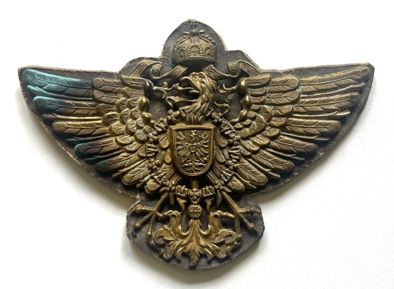 WW1 - GERMAN EAST AFRICA  CAMPAIGN - ASGARI POLIZEI TRUPPE FEZ BADGE - ATTRIBUTED