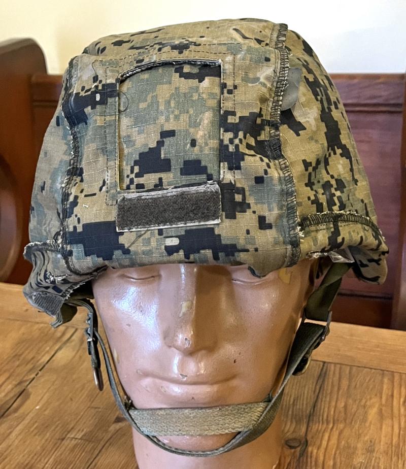 U.S.MARINE CORPS - ECH HELMET COVER WITH NVG CUTOUT