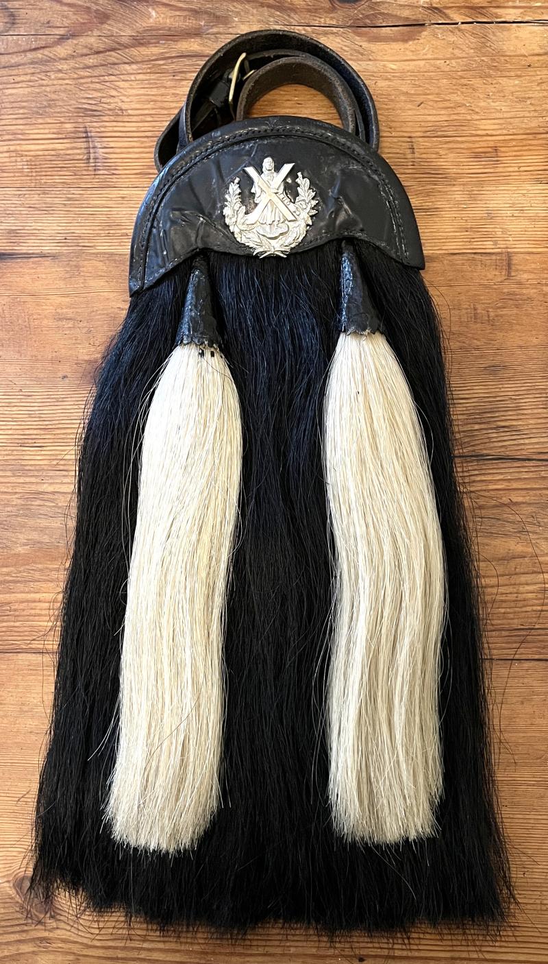 CAMERON HLDRS. - WW2 HAIR SPORRAN - LECKIE