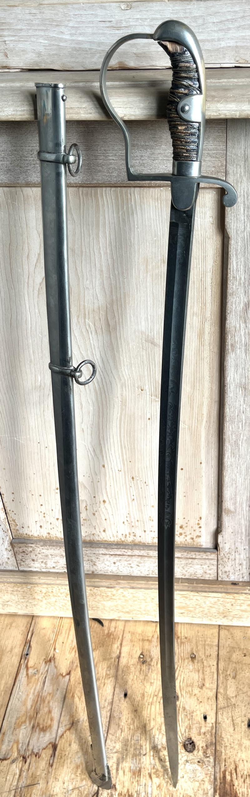 WW1 TURKISH OFFICERS SWORD