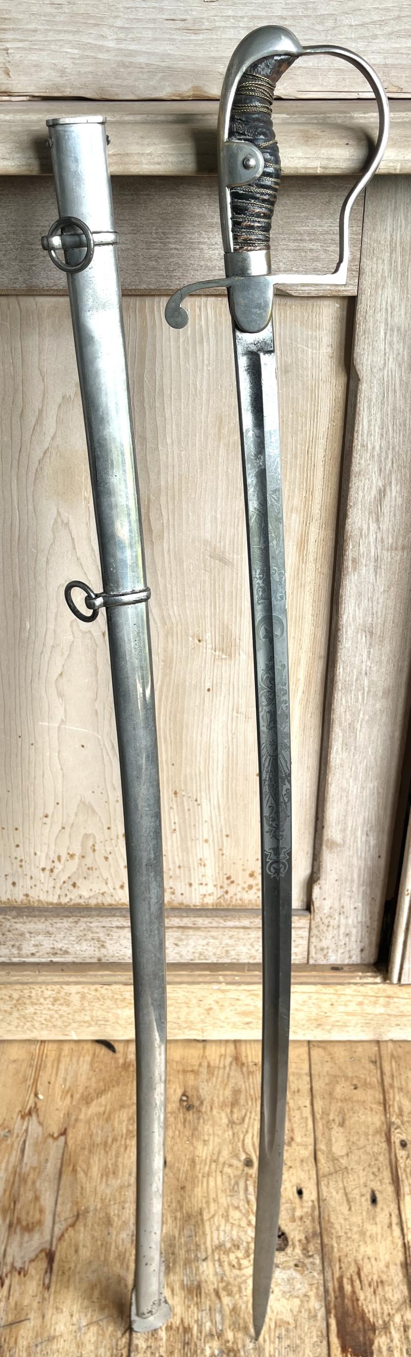 WW1 TURKISH OFFICERS SWORD