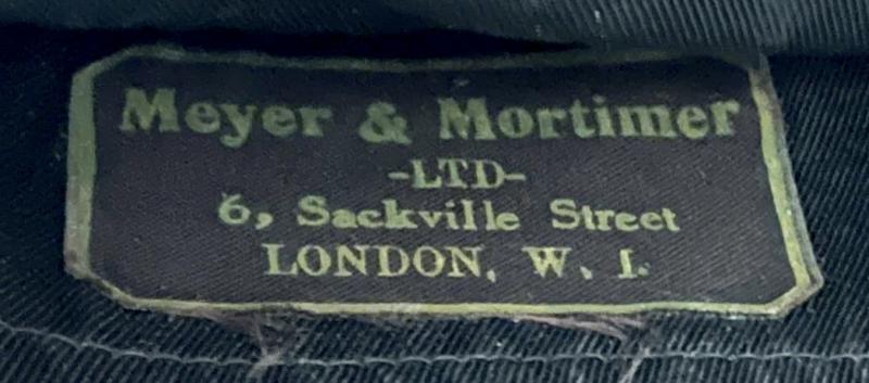 WW2 CAMERON HLDRS. - OFFICERS BLACK GLENGARRY- MEYER & MORTIMER