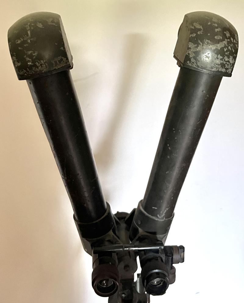 WW1 GERMAN CARL ZEISS TRENCH SCISSOR BINOCULARS ON STAND