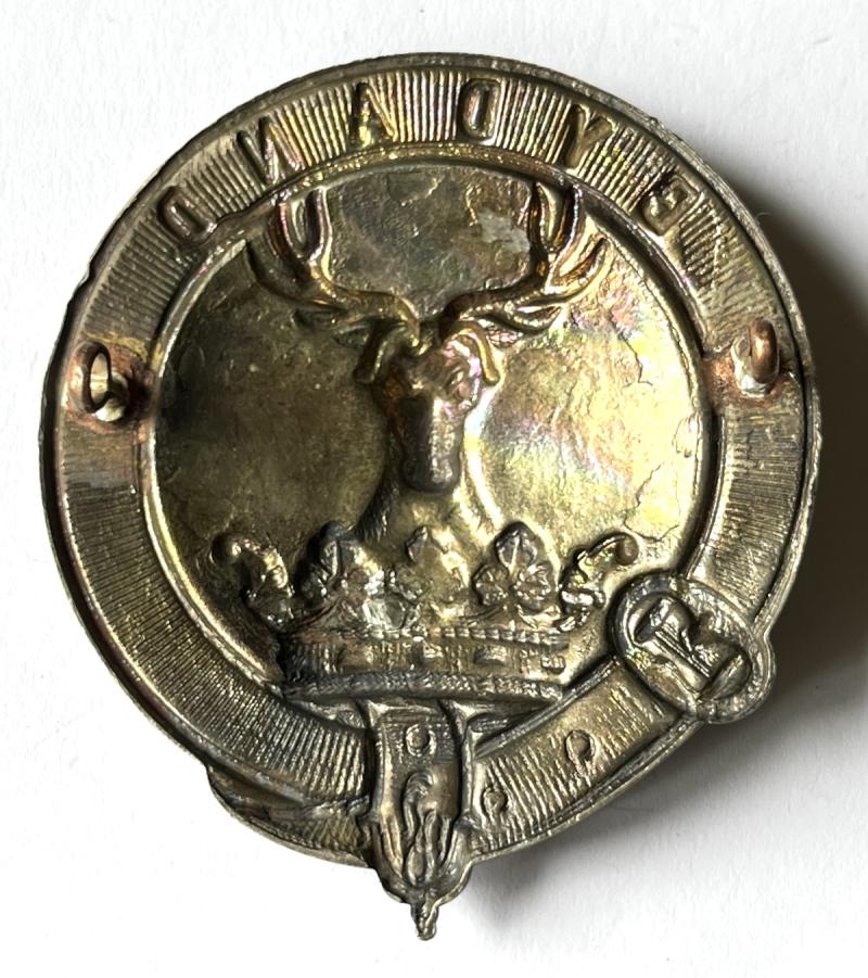 6TH V.B. (KEITH) GORDON HLDRS. OFFICERS CAP BADGE BADGE