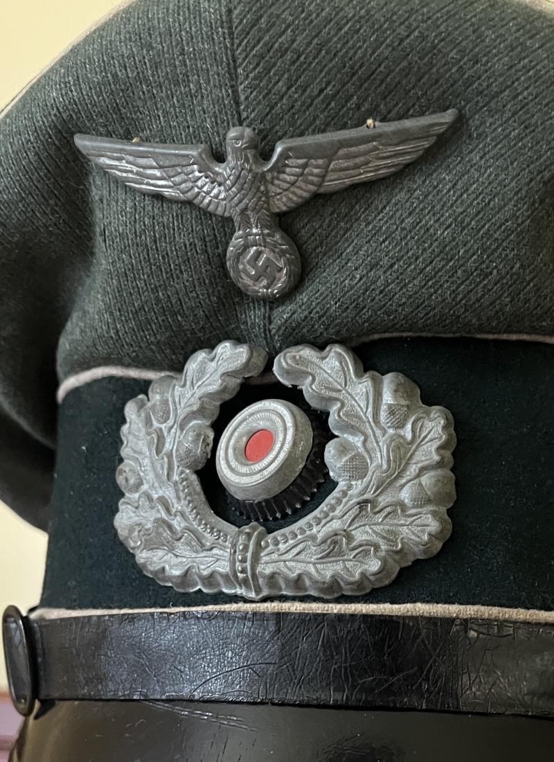 GERMAN 3RD REICH - ARMY NCO'S VISOR CAP