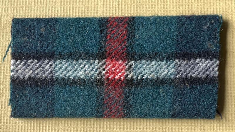 SEAFORTH OR H.L.I. TROPICAL USE - TARTAN SHOULDER STRIP