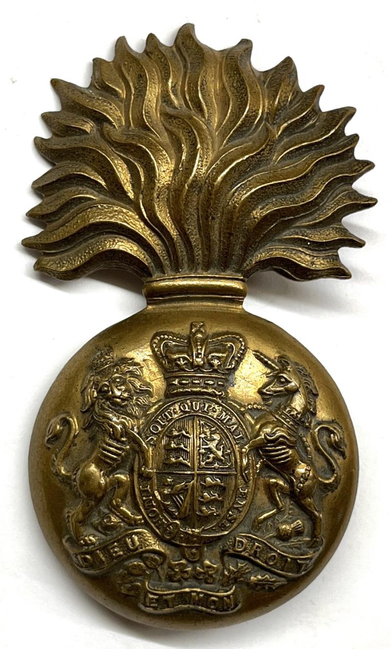 VICTORIAN ROYAL SCOTS FUSILIERS CAP BADGE