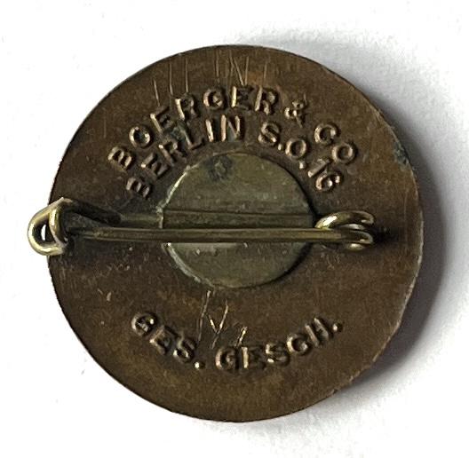 GERMAN 3RD REICH DJ (DEUTSCHES JUNGVOLK) MEMBERSHIP BADGE - VET BRING BACK