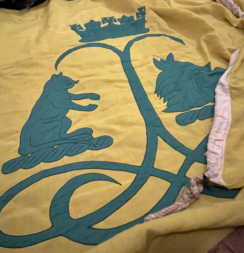 ARGYLL & SUTHERLAND HIGHLANDERS LARGE - 1ST BTN. BARRACKS FLAG