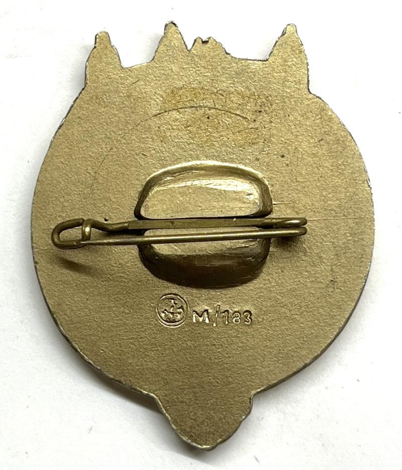 GERMAN 3RD REICH 2ND MAINFRANKEN NSKOV 1938 FRONT SOLDIERS ASCHAFFENBURG DAY BADGE