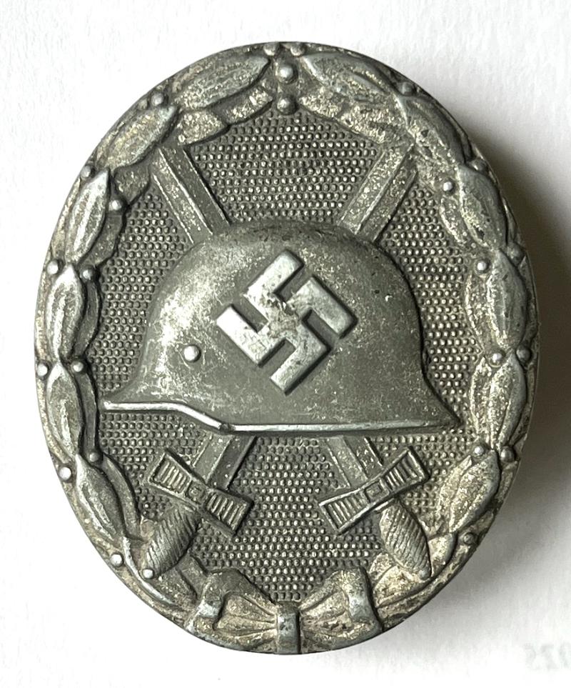WW2 GERMAN WOUND BADGE SILVER GRADE