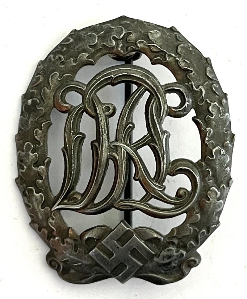 3RD REICH GERMAN DRL SPORTS BADGE - SILVER