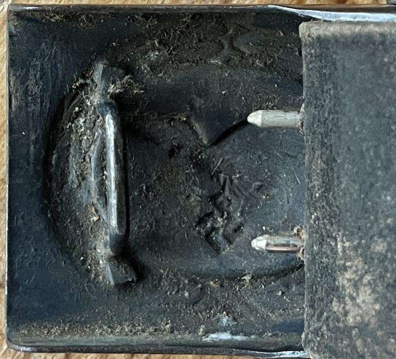 LUFTWAFFE BELT & BUCKLE SET - 1941 DTD. AURICH DRESDEN