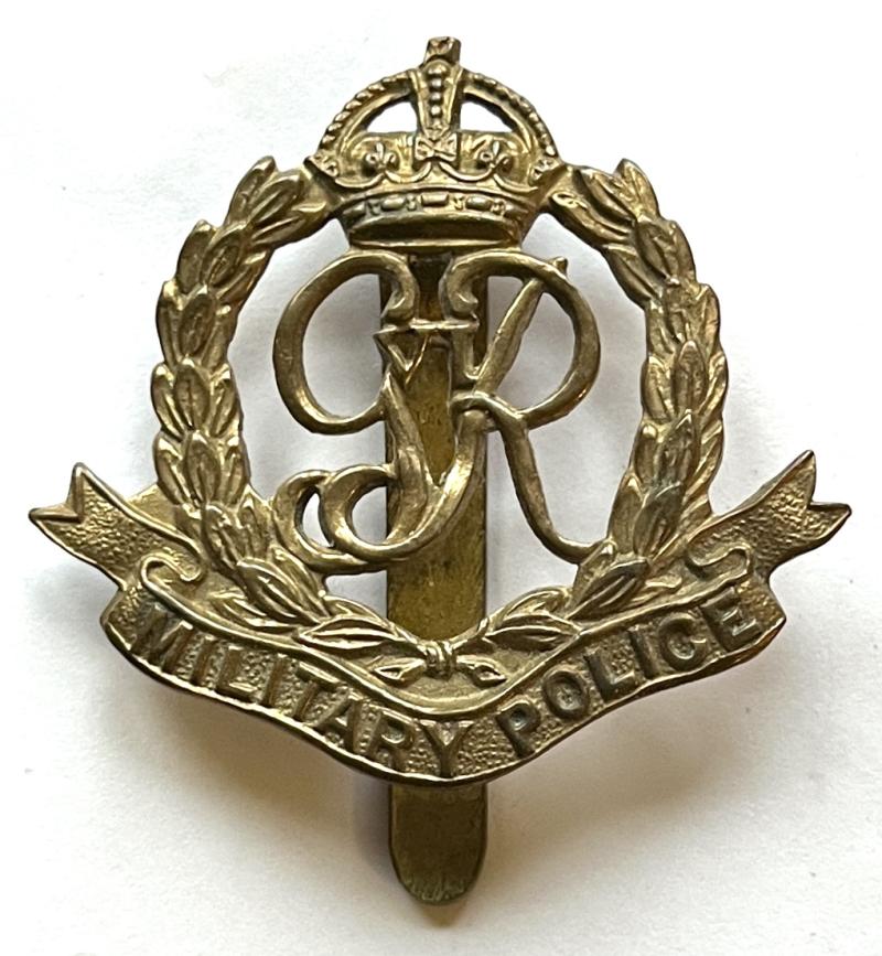 WW2 - MILITARY POLICE ( RMP )  CAP BADGE
