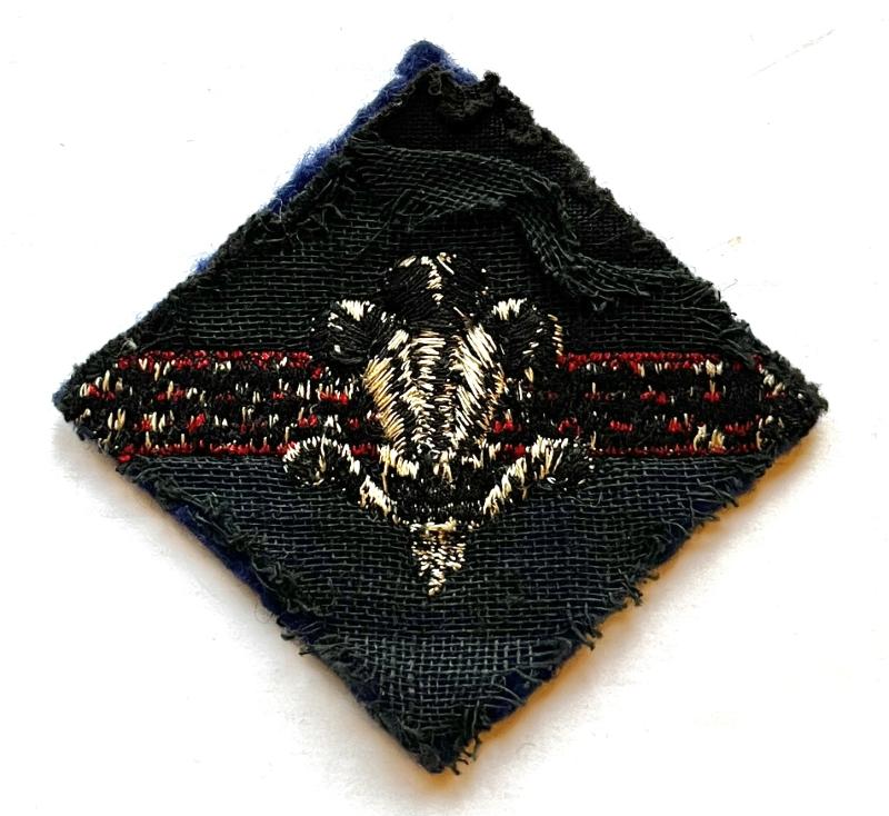 RENFREWSHIRE A.C.F. ( 4TH A & S.H.) AFFILIATED EMBROIDERED FORMATION PATCH