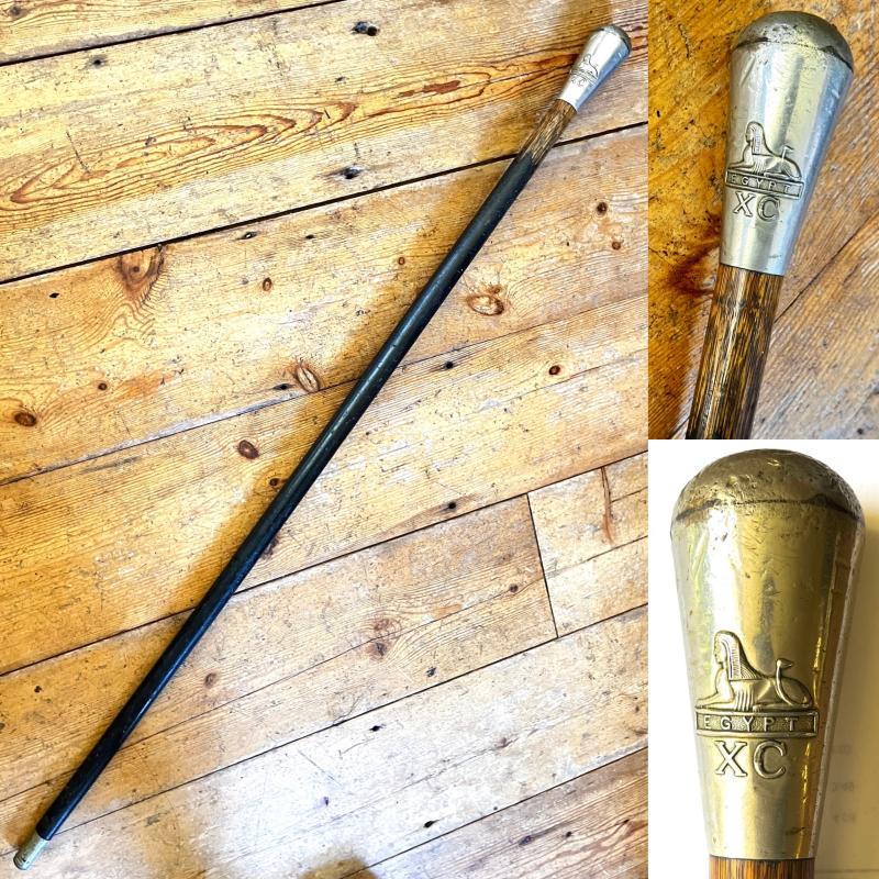 90TH OF FOOT -  PERTHSHIRE VOLS - 2ND CAMERONIANS R.S.M.'S STICK