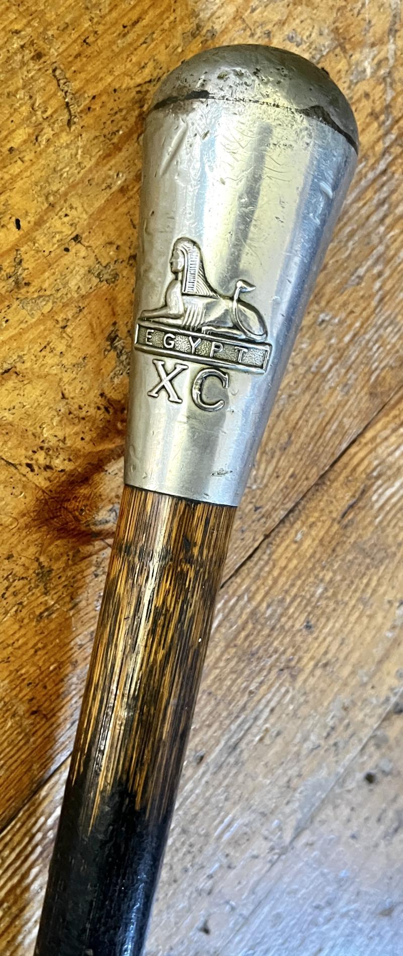 90TH OF FOOT - PERTHSHIRE VOLS - 2ND CAMERONIANS R.S.M.'S STICK