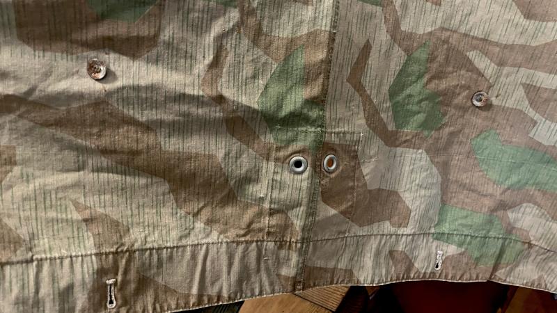 WW2 - EARLY WAR - GERMAN SPLINTER PATTERN ZELTBAHN