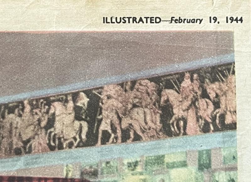 WW2 -1944 DTD. ARTICLE - WILLIE ROSS @ ARMY SCHOOL OF PIPING - NEWSPAPER ARTICLE