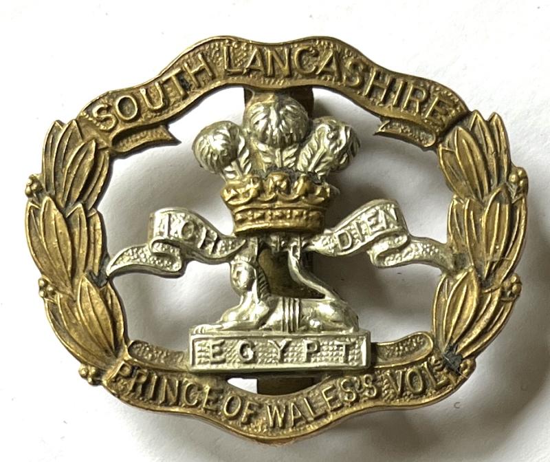 SOUTH LANCASHIRE VOLUNTEERS BERET BADGE