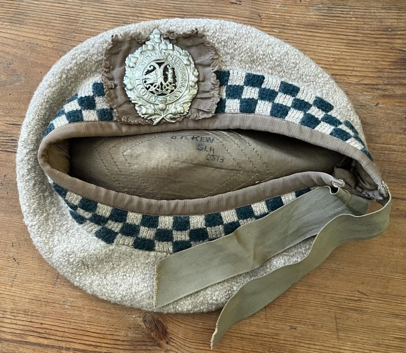 WW2 - ARGYLL & SUTHERLAND HLDRS. - OFFICERS BALMORAL BONNET