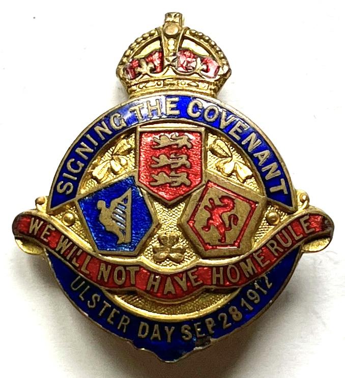 1912  - ULSTER - COVENANT - WE WILL NOT HAVE HOME ULSTER DAY