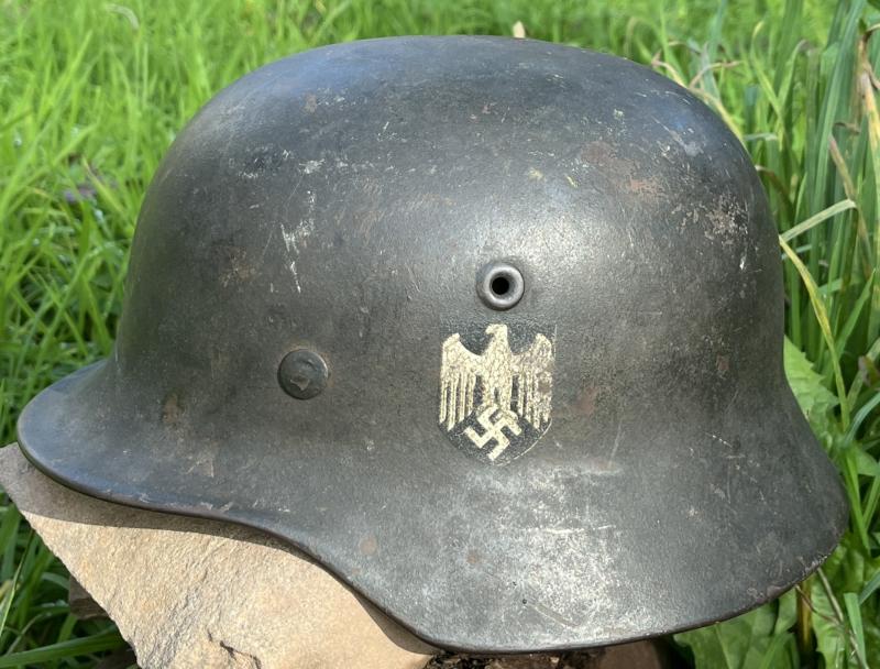 GERMAN M40 ARMY SINGLE DECAL - NS64 - LOT NO. D129